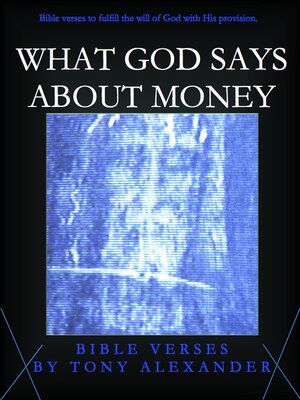 cover image of What God Says About Money Bible Verses